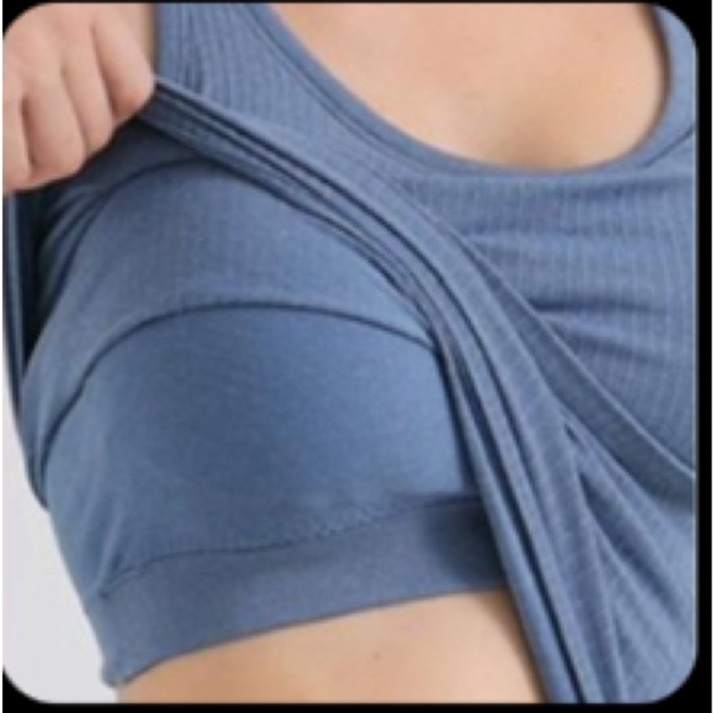 Blue Racerback Tank - Picture 3 of 8